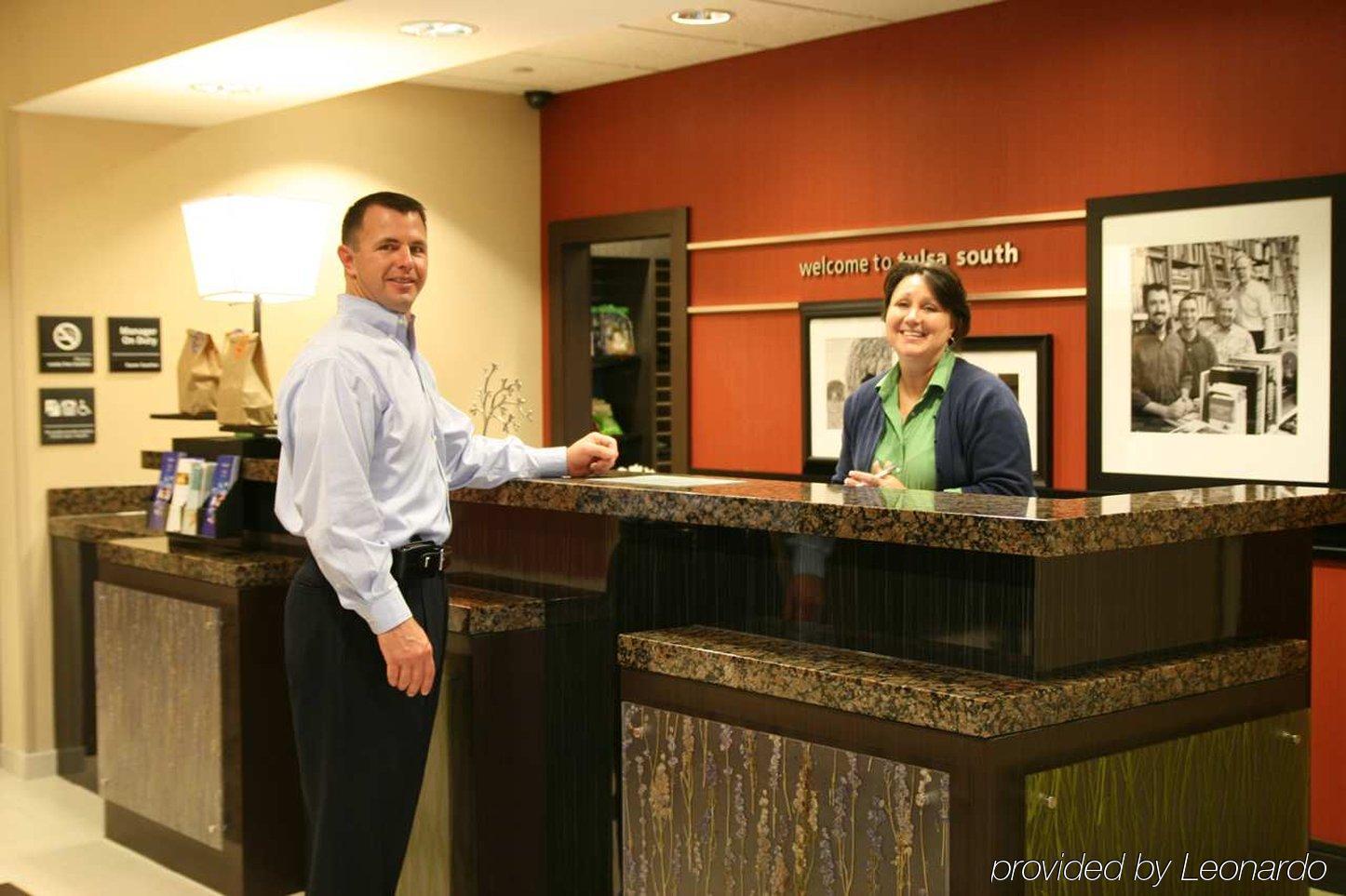 Hampton Inn & Suites Tulsa/Tulsa Hills Interior foto